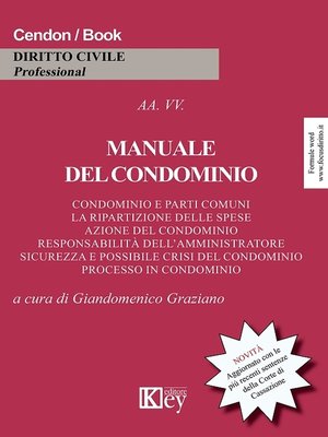 cover image of Manuale del condominio